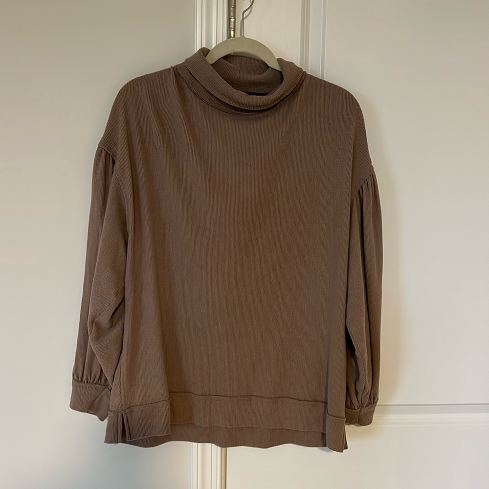 Brown Free People Sweater